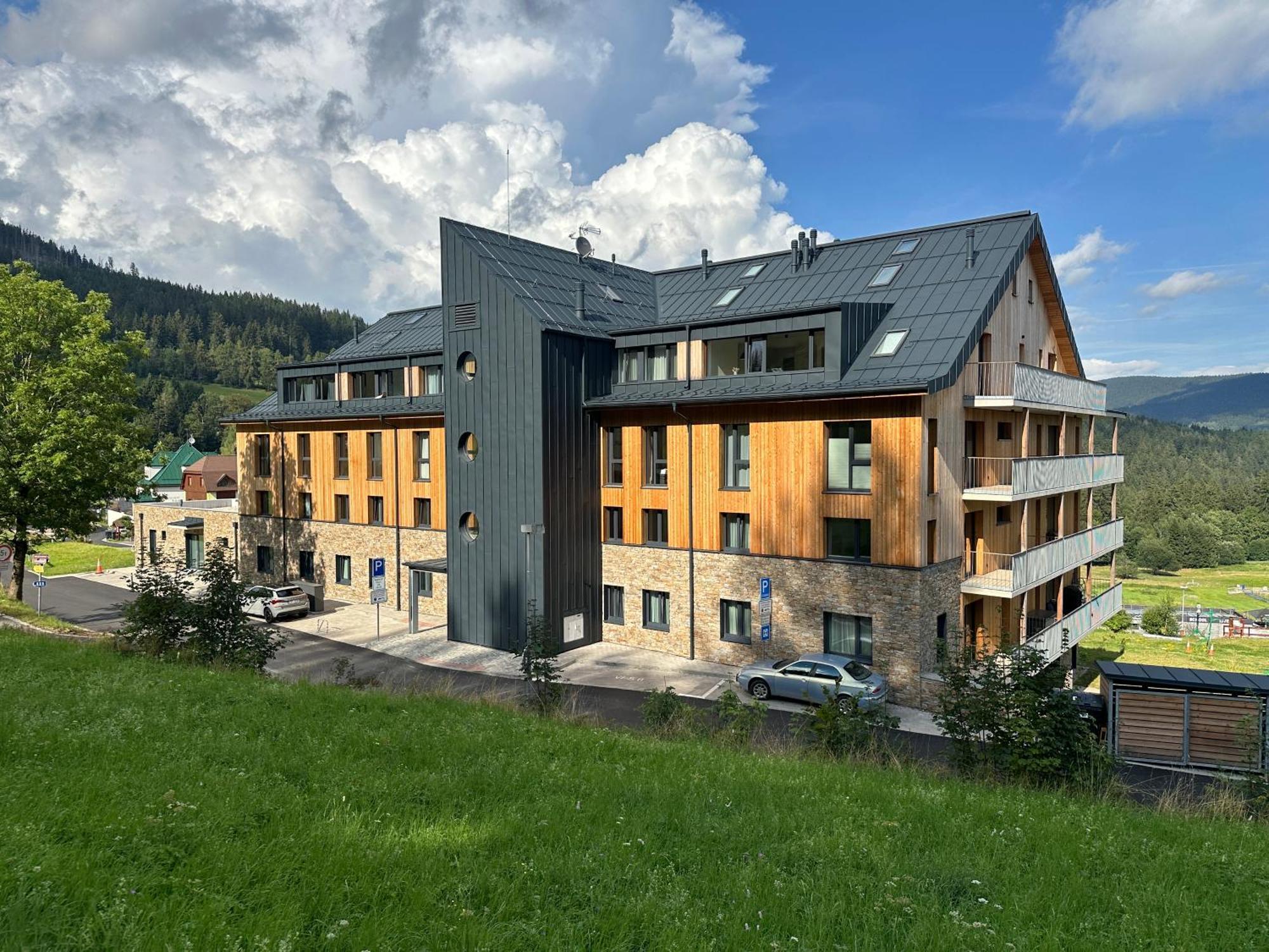 Apartman Janske Lazne Exterior foto