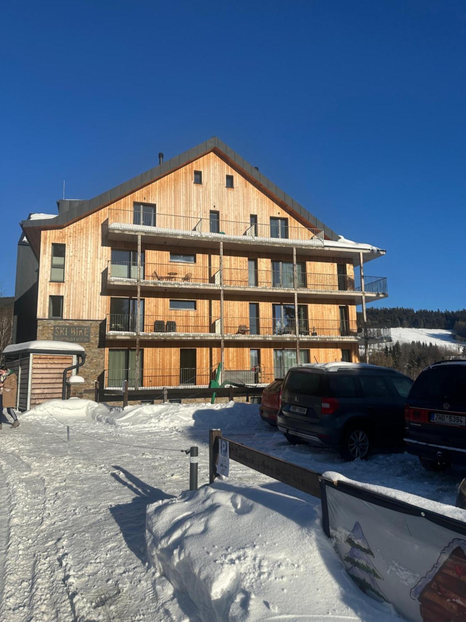 Apartman Janske Lazne Exterior foto